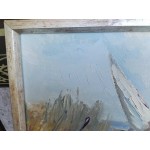 Средна картина масло на платно Испания - 3738